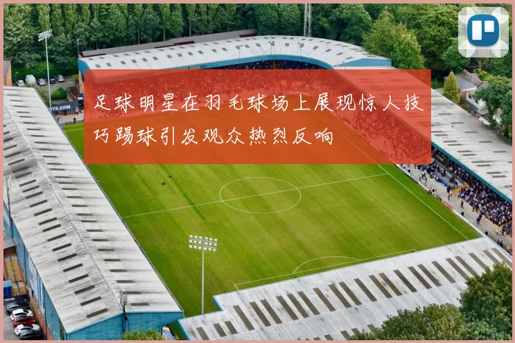 足球明星在羽毛球场上展现惊人技巧踢球引发观众热烈反响