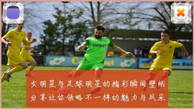 女明星与足球明星的精彩瞬间壁纸分享让你领略不一样的魅力与风采