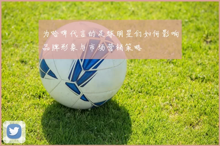 为哈啤代言的足球明星们如何影响品牌形象与市场营销策略
