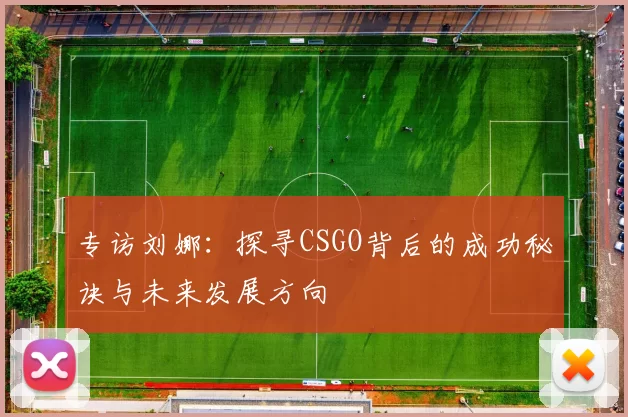 专访刘娜：探寻CSGO背后的成功秘诀与未来发展方向
